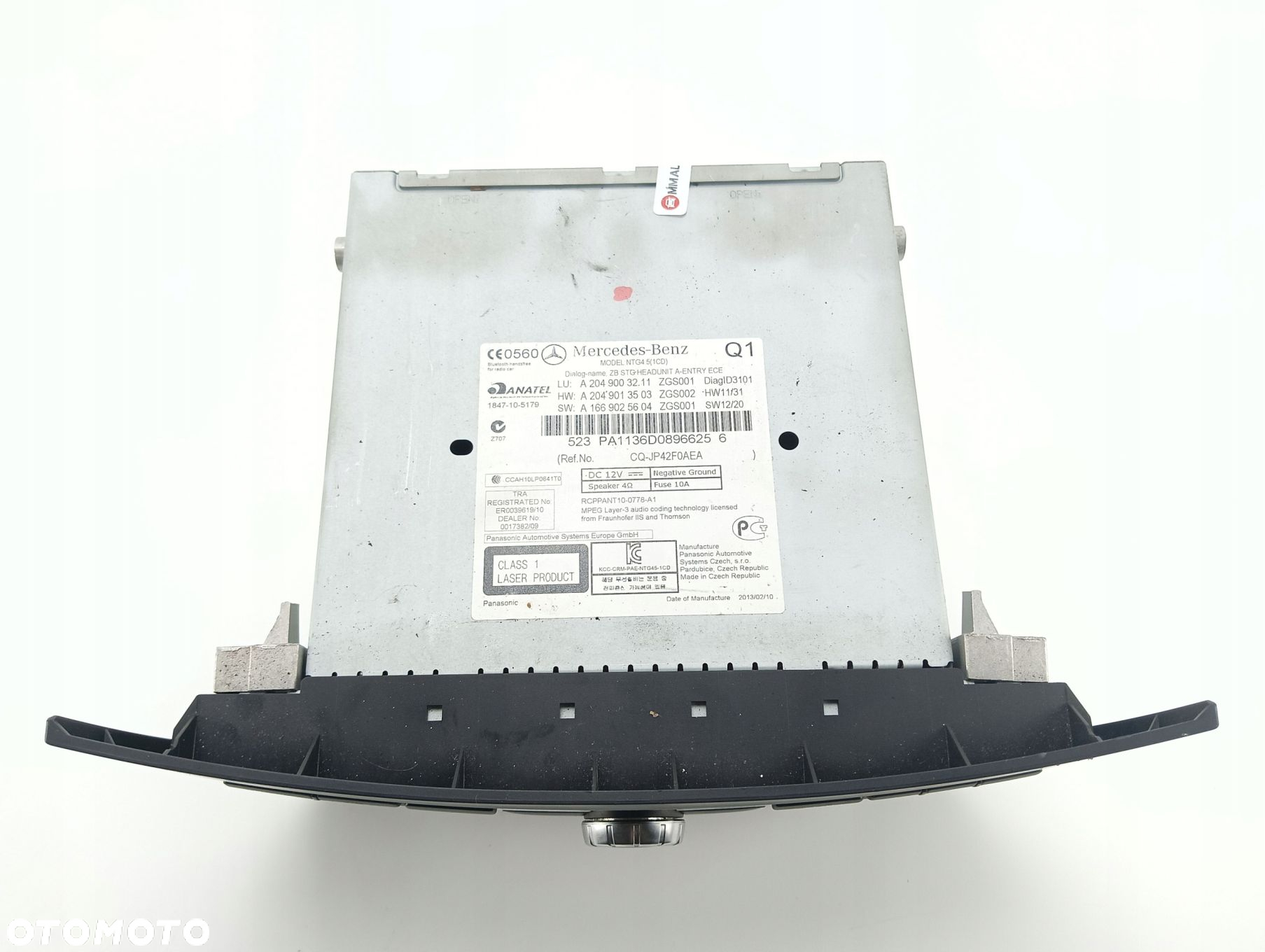 RADIO CD NAWIGACJA GPS MERCEDES C W204 S203 LIFT A2049003211 - 7