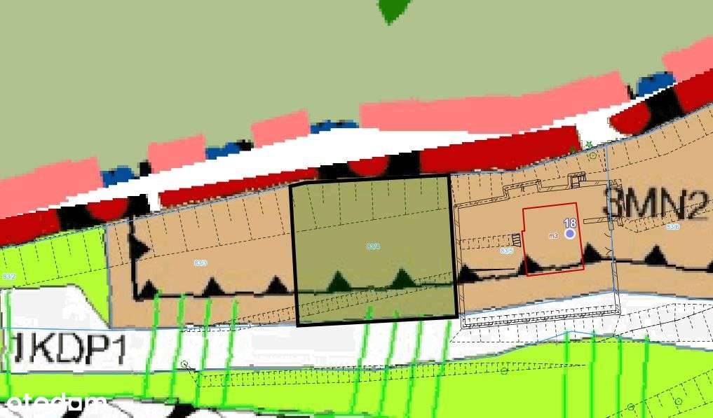Kowary ul. Pensjonatowa, widokowa działka 804 m2-7