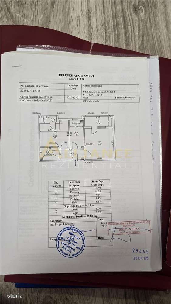 Bld Metalurgiei Ap 2 cam 58 mp mobilat cu parcare Et 1-3