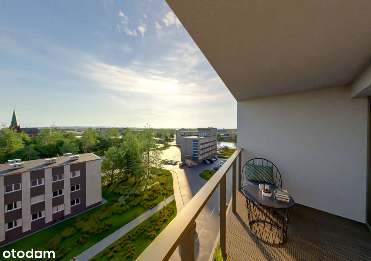 Nowe 2-pokojowe mieszkanie z widokiem na Kanał Zielony – Nad Odrą-0