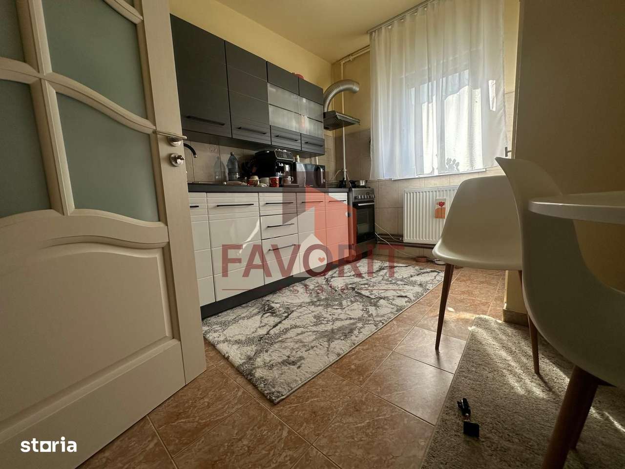 3 camere | centrala proprie | etaj intermediar | mobilat si utilat |-3