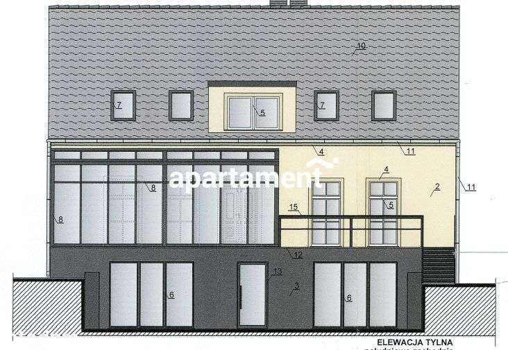 Duży dom na ul. Morelowej, 3 piętra, duża działka - Pełny obrazek: 2/16