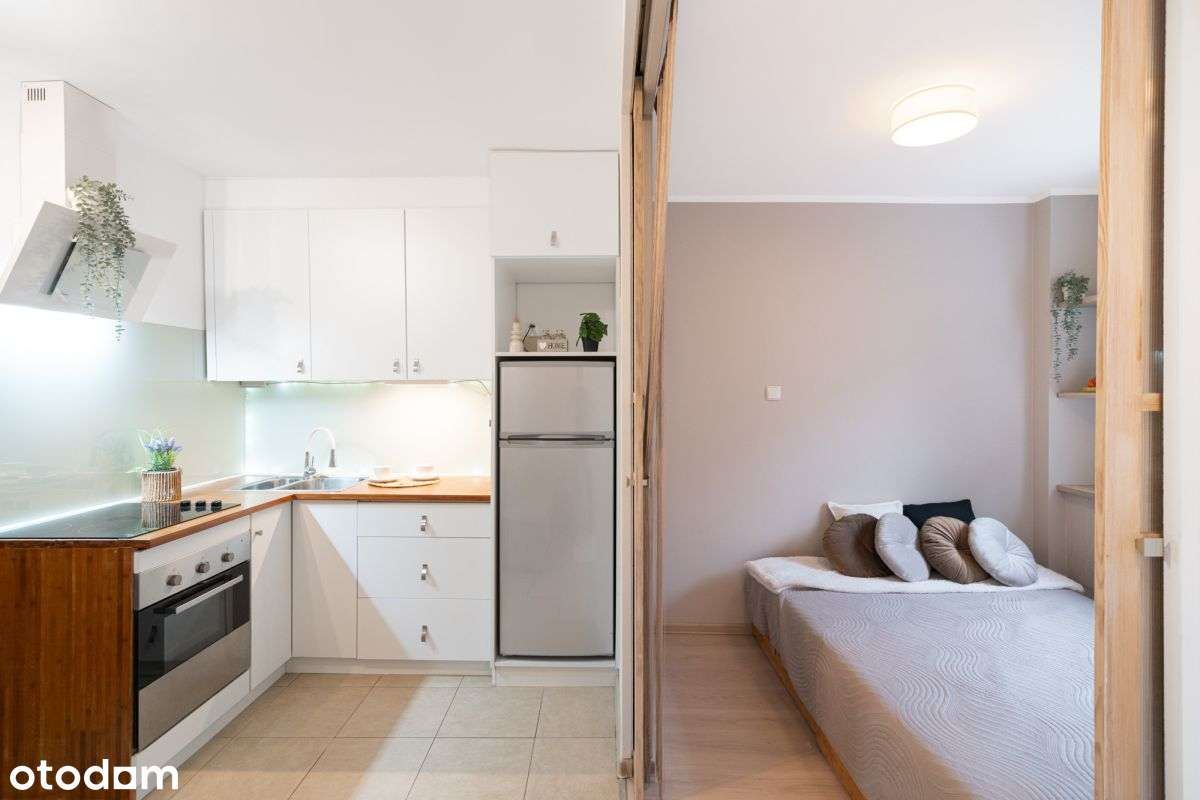 funkcjonalna kawalerka z sypialnią i garderobą!-7