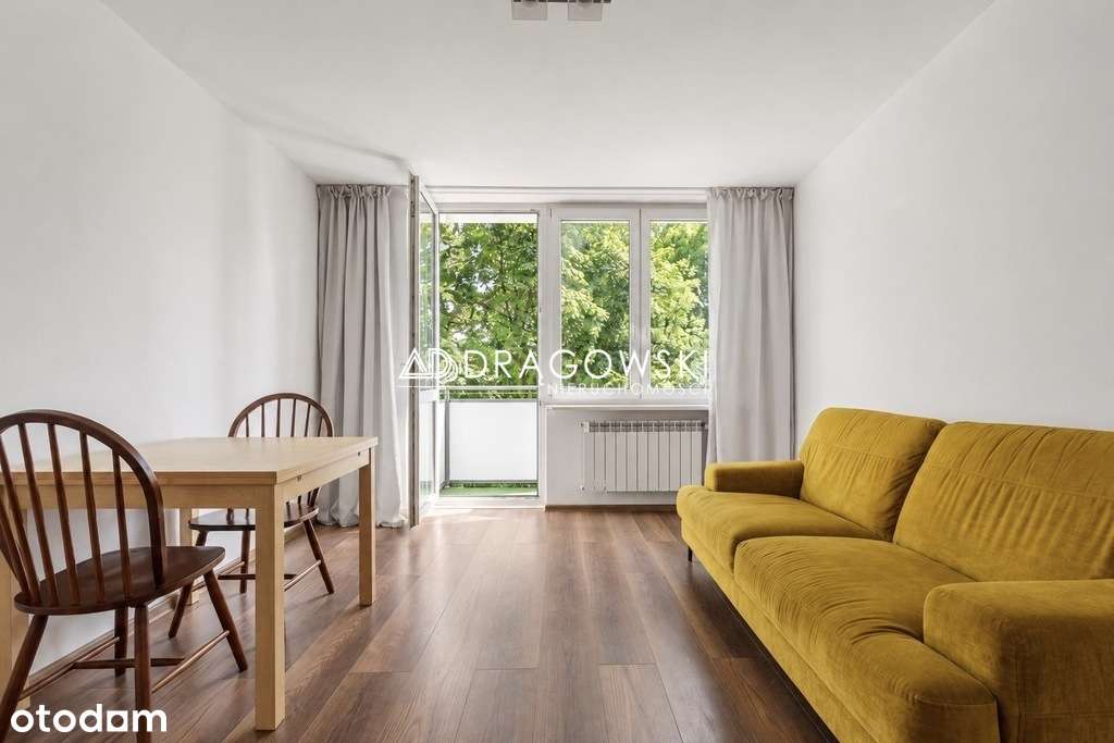 Saska Kępa, 2 pokoje balkon