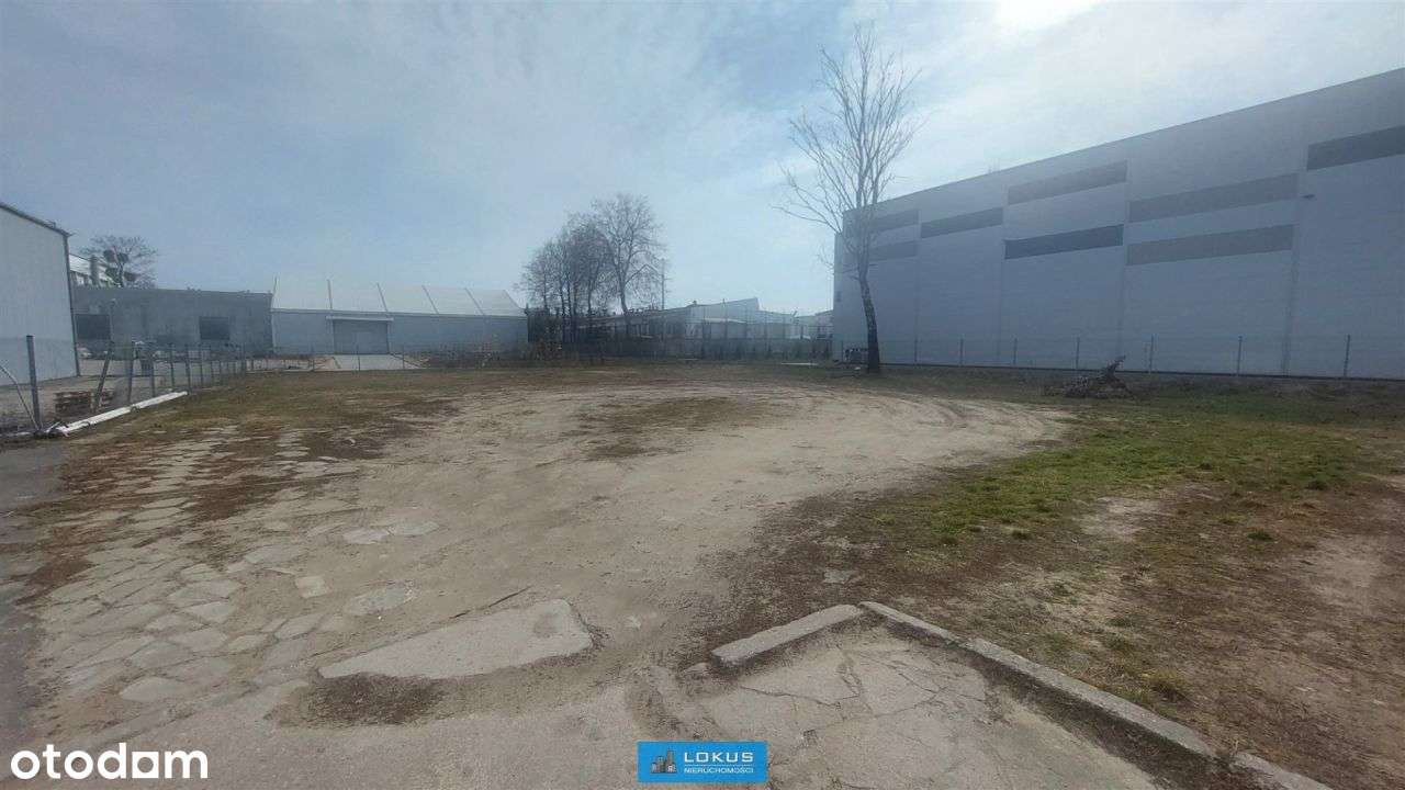 Działka wynajem utwardzona handel usługi