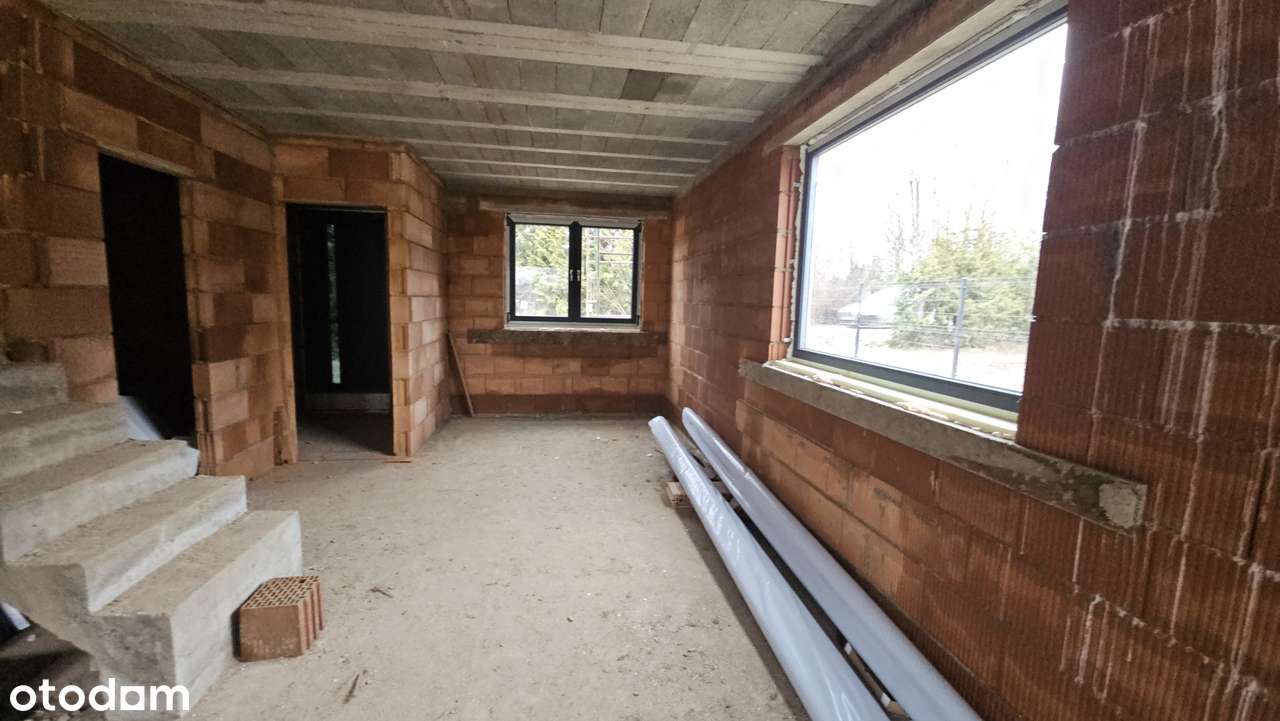 Dom jednorodzinny stan surowy zamkniety Nowosolna - Pełny obrazek: 4/12