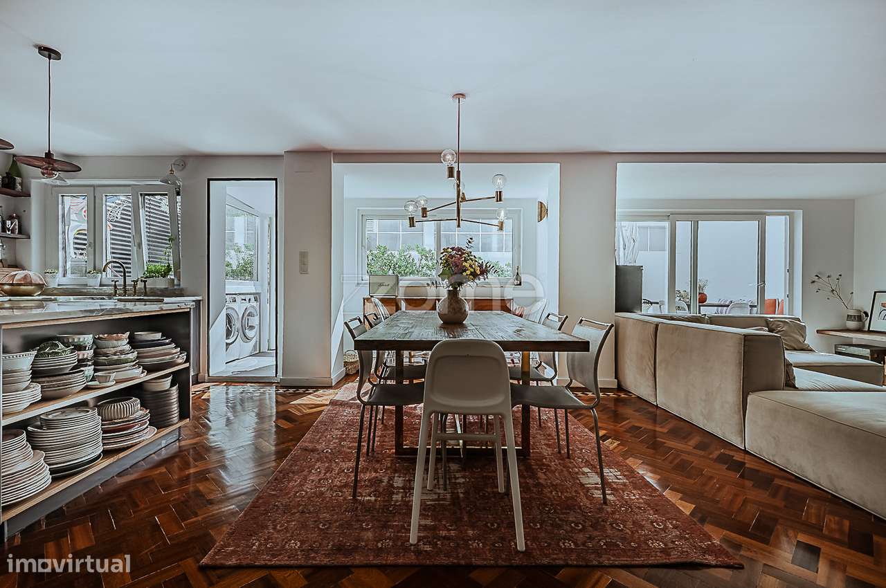 Apartamento T4 com terraço da Calçada da Ajuda - Grande imagem: 2/40