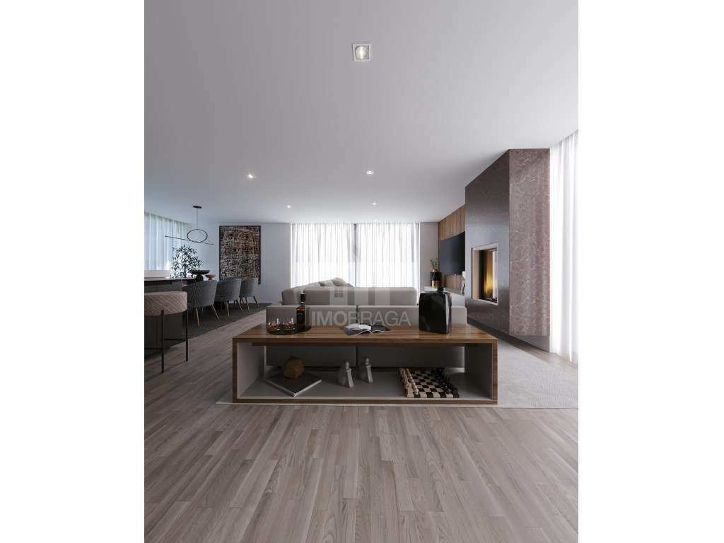 Venda Moradia Individual T4 Térrea Nova com Piscina, em Priscos, Braga - Grande imagem: 3/25