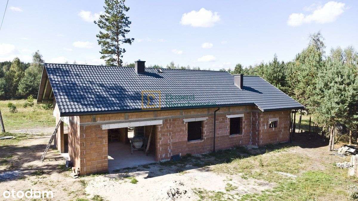 Dom przy lesie, Rakszawa, 116m2 plus garaż w bryle-11