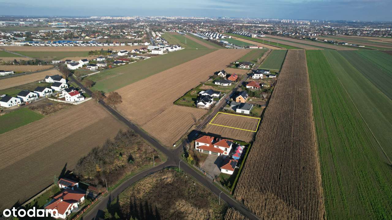 Działka budowlana 1200 m² w spokojnej okolicy - Wiry k. Poznania - Pełny obrazek: 4/12