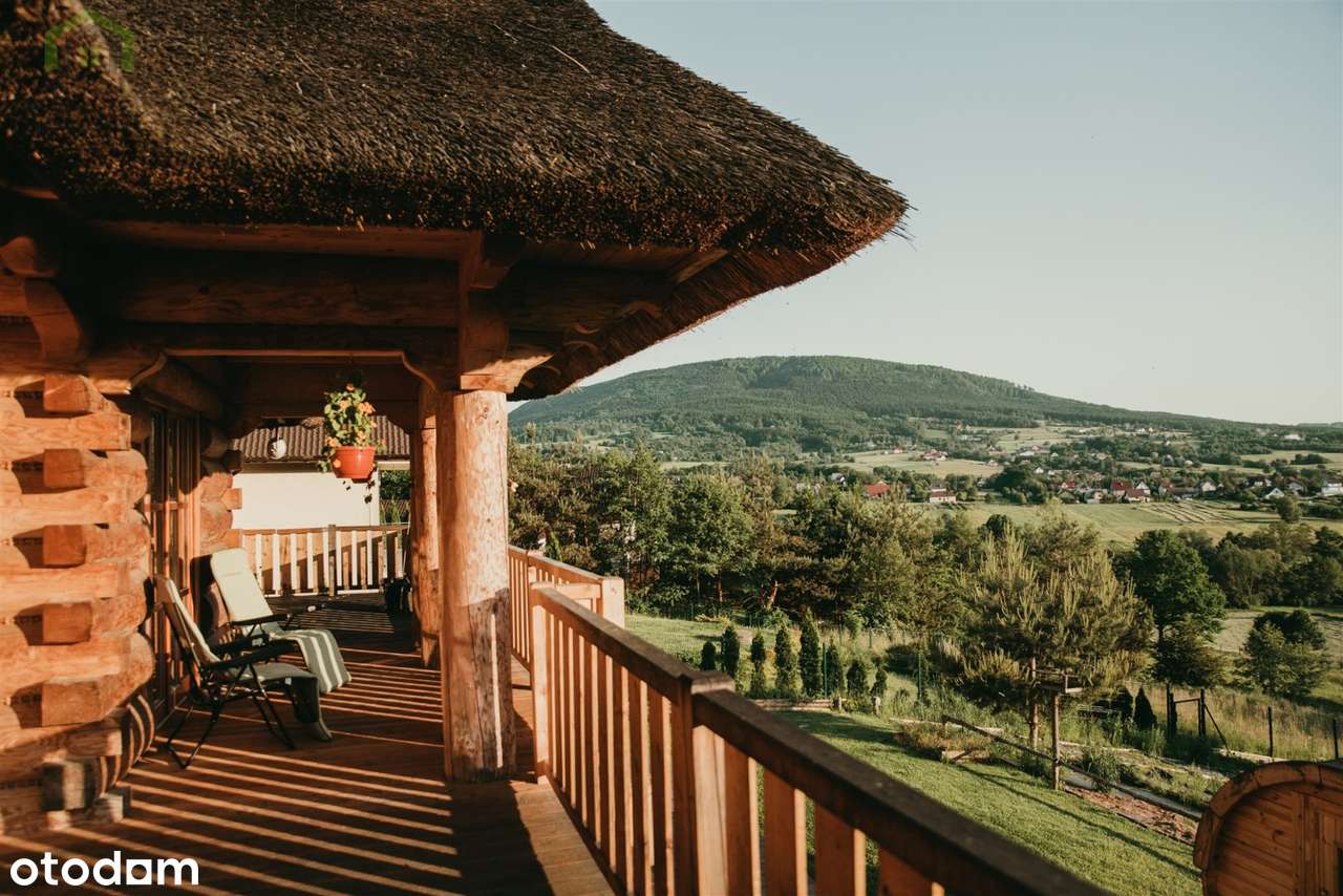 Sielankowy dom z dużą działką - Zasań - Myślenice-5