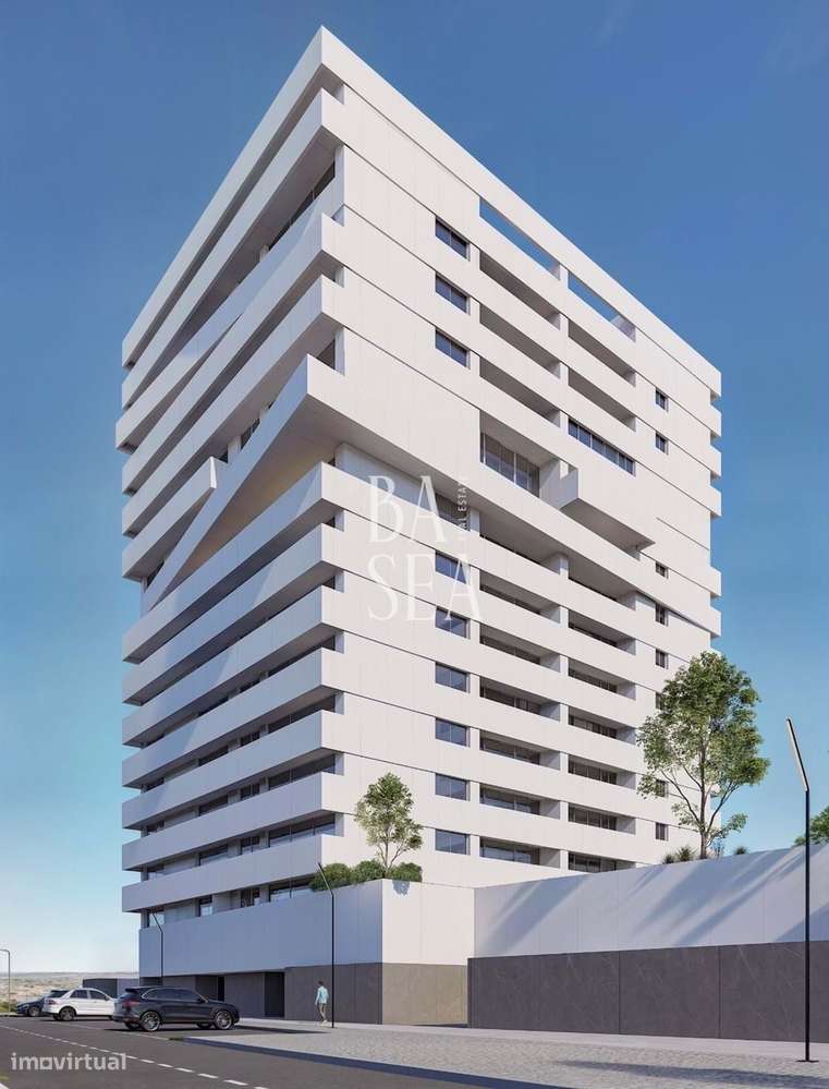 Apartamento T1 novo em condomínio com piscina em Ramalde Porto-16