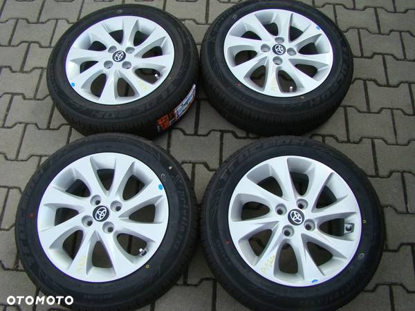 a126 4x100 Toyota Yaris 6Jx15 Lato niemontowane 185/60 R15 - 1