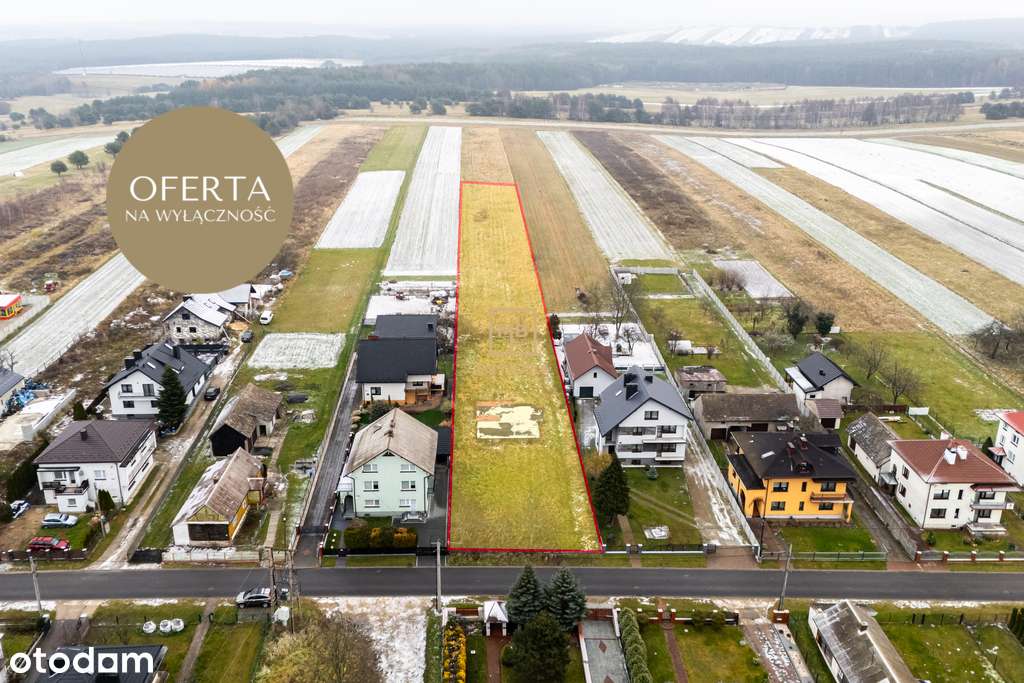 Działka budowlana z fundamentem-6