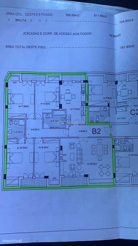 Apartamento T4+1 Único no Centro da Marinha Grande - Grande imagem: 4/60