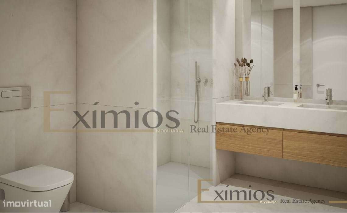 Apartamento T1 novo, em primeira linha, em Vila do Conde - Grande imagem: 5/6
