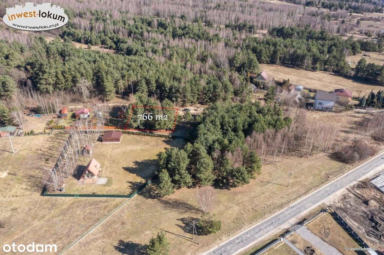 Działka, 766 m², Krzywopłoty-2