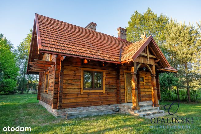 Dom z bali | Malownicza okolica | Taras | Kominek-16