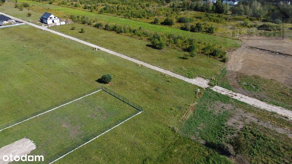 Piękna czysta działka w Ruścu - 600 m od szkoły - Pełny obrazek: 4/6