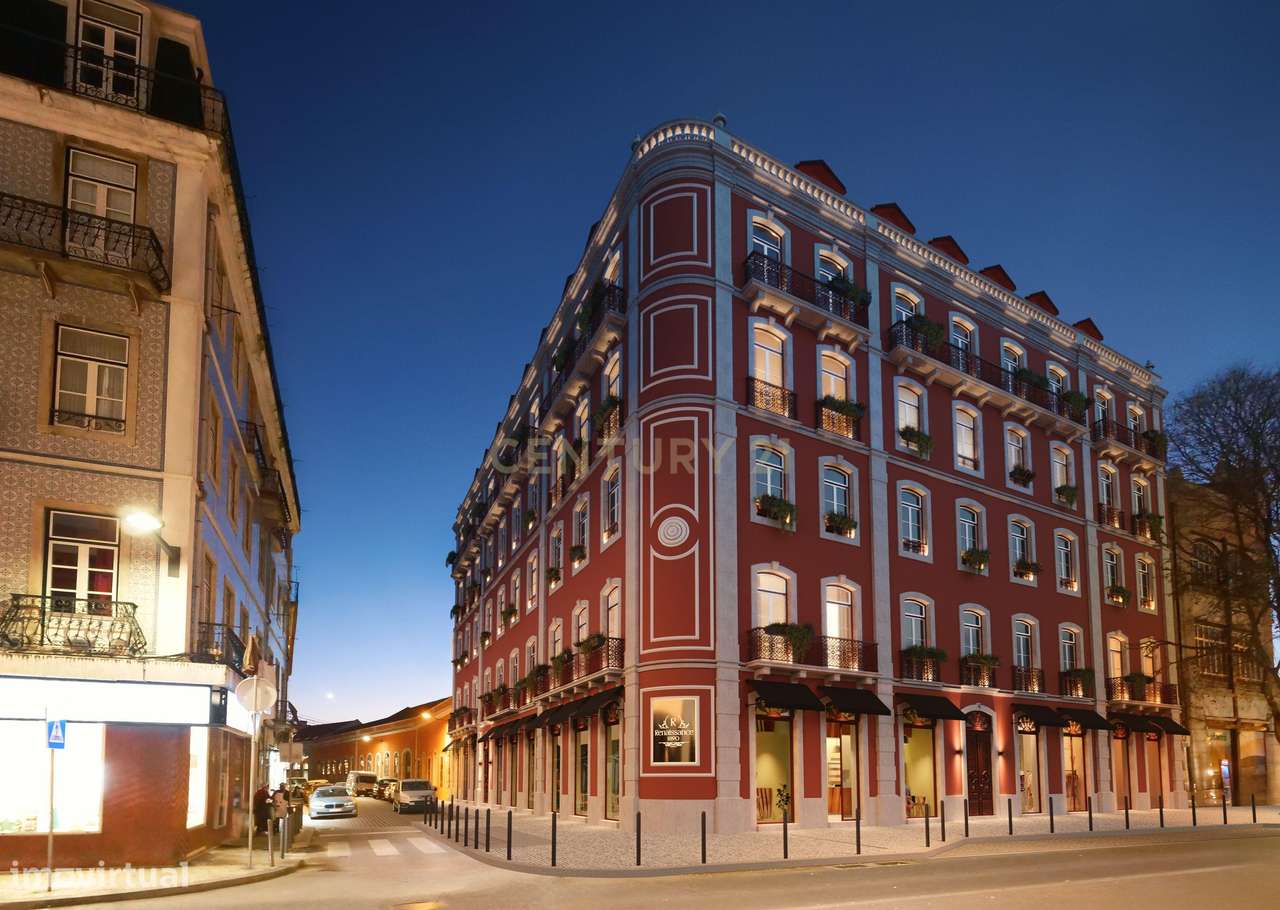 Elegante T2 com varanda luminosa e interiores amplos numa localização - Grande imagem: 2/11