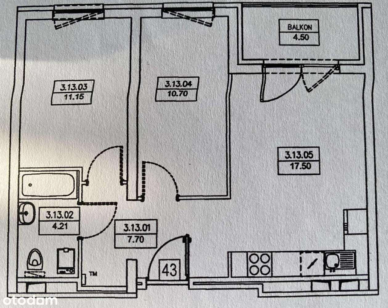 Wrocław/Jagodno/Komedy,51,26m2,balkon/garaż/klimatyzacja-2