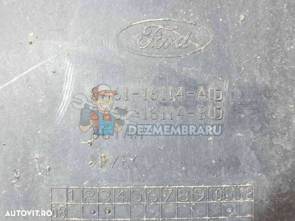 Carenaj roata dreapta fata Ford Fiesta 6 [Fabr 2008-2019] 8A61-16114-AD - 2