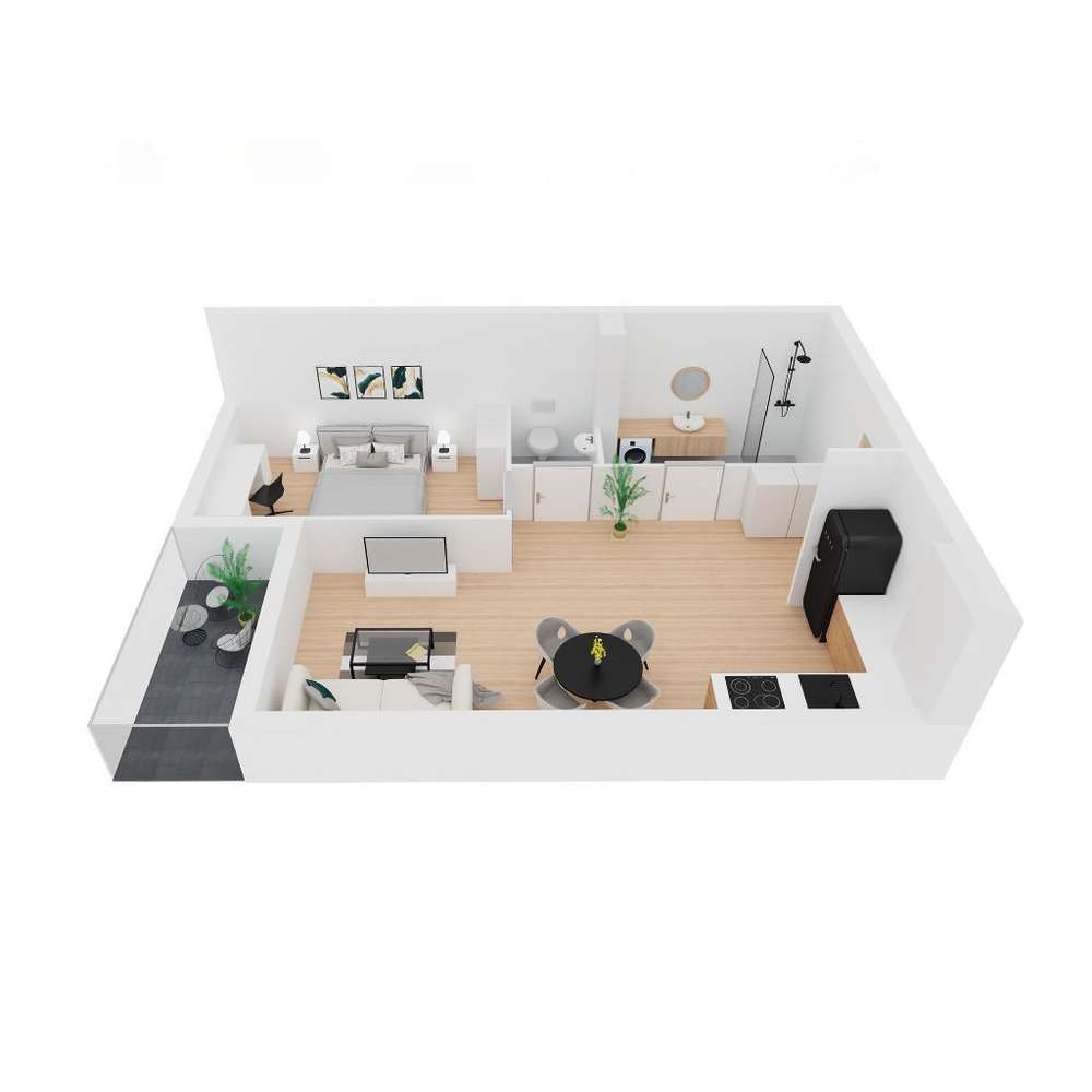 6.Dzielnica - Mieszkanie 15/M2a/6B - Pełny obrazek: 3/15