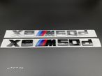 Emblema BMW X6 M50d crom / negru - 3