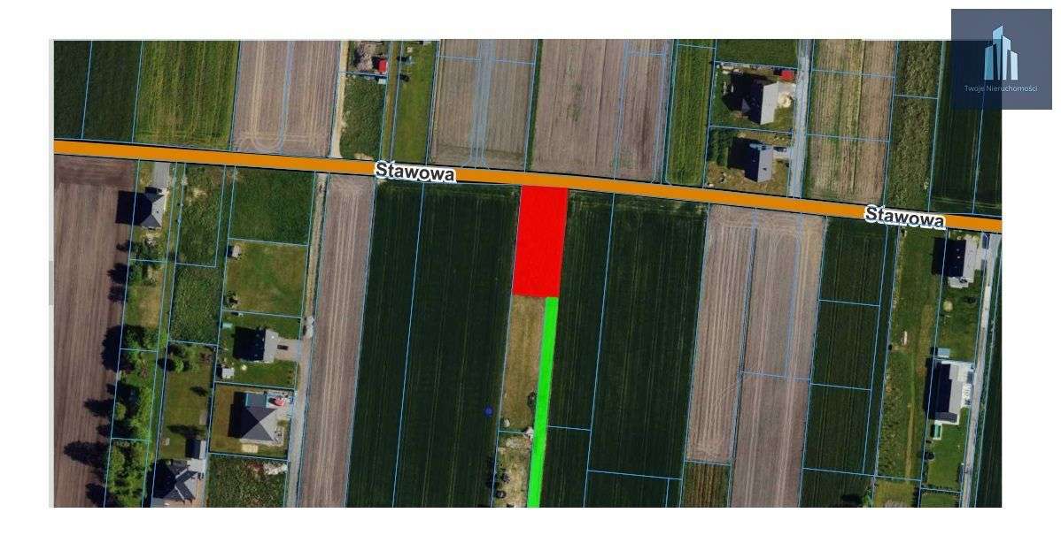 Działka Budowlana 9,5 ar Kaniów-2