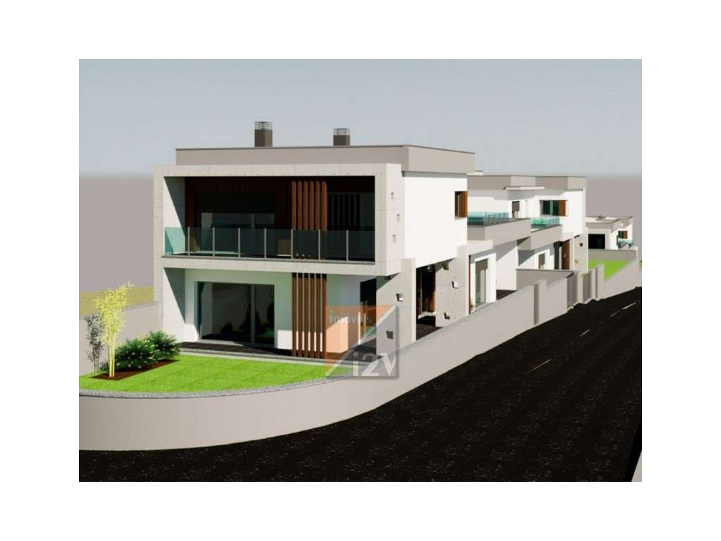 Terreno Pinheiros Leiria - 4 Moradias Com PIP/ Projeto em aprovação-2