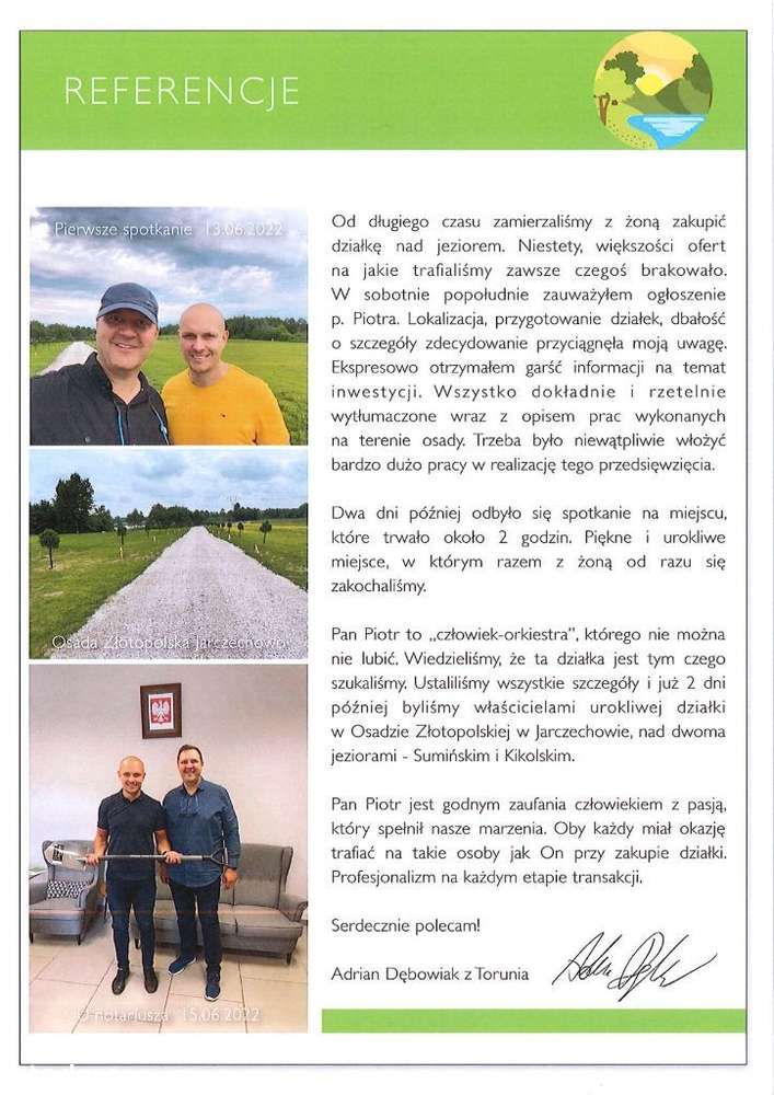 PIĘKNA DZIAŁKA nad jeziorem (las, staw, media, mpzp)-7