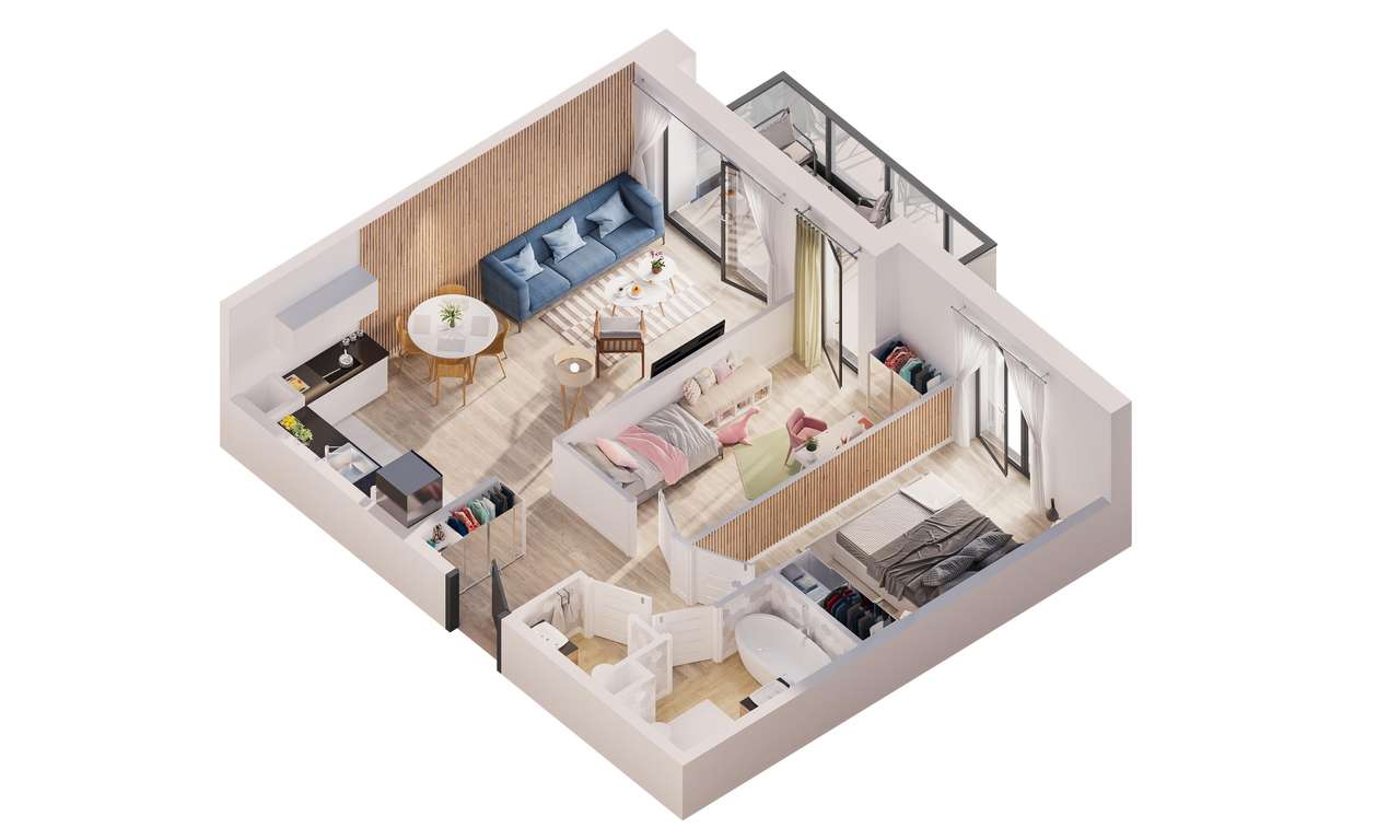 Legnicka Ursus | mieszkanie 3-pok. | C_M58 - Pełny obrazek: 3/10