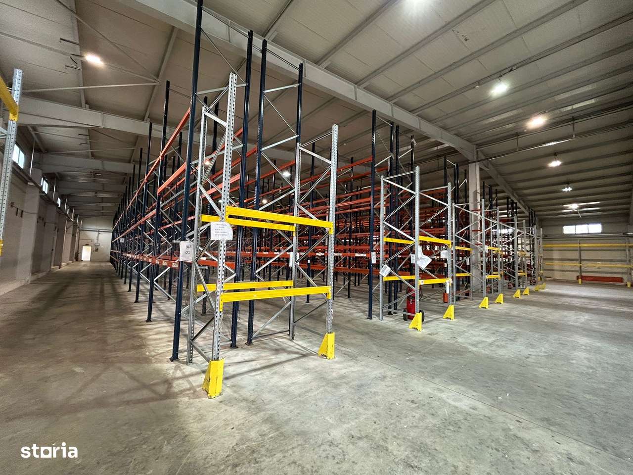 Hala 2200 mp cu rafturi Rudeni Chitila, acces TIR din Centura - Imagine principală: 1/7