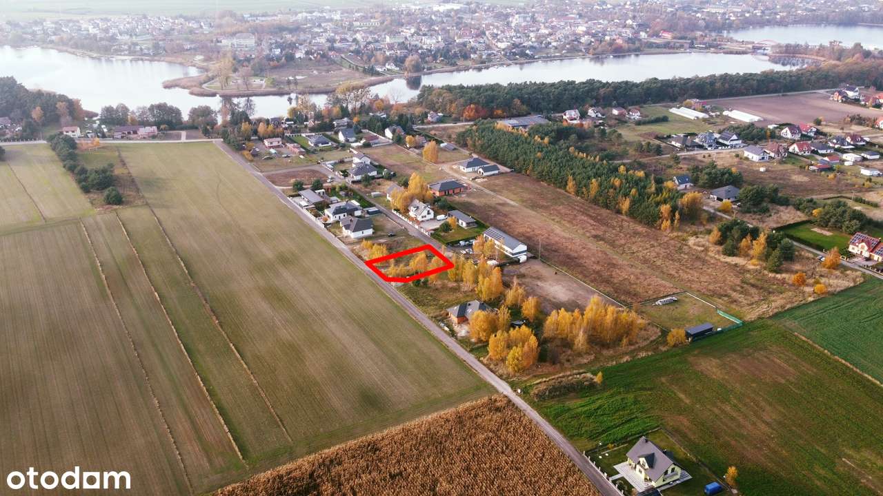 Ślesin – Działka w sąsiedztwie jeziora-5