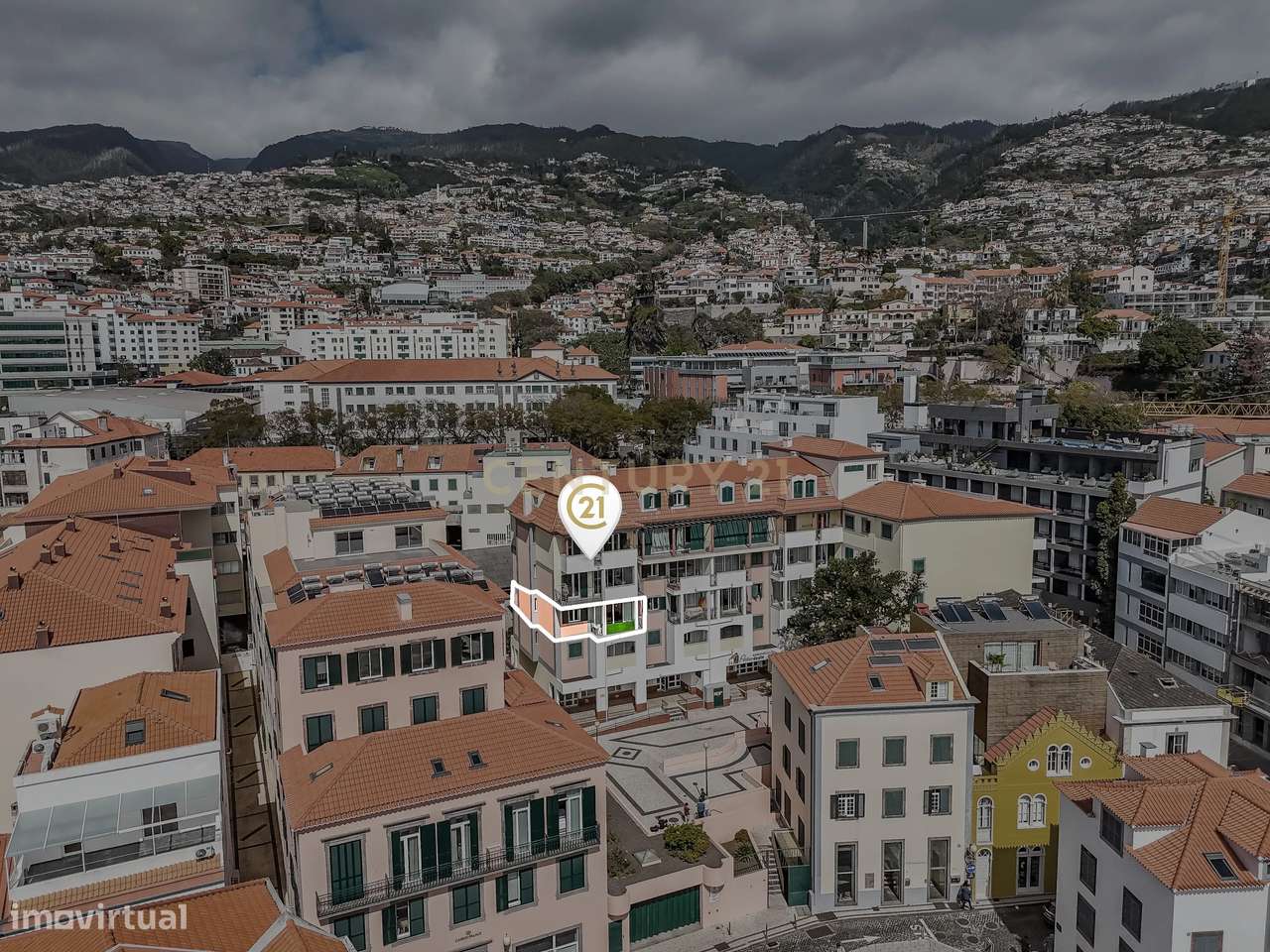 T2 no Centro do Funchal com Varandas e Vistas Amplas sobre a Cidade - Grande imagem: 4/36