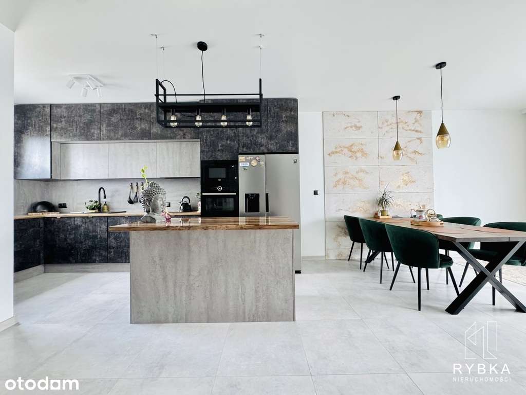 Nowoczesny dom w zabudowie szeregowej z ogrodem-7