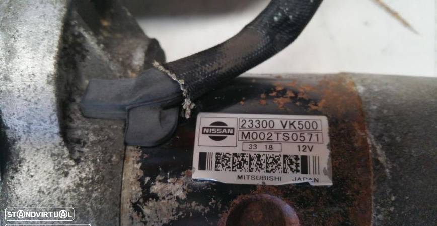 Motor de arranque Nissan Navara d22 2003 - 3