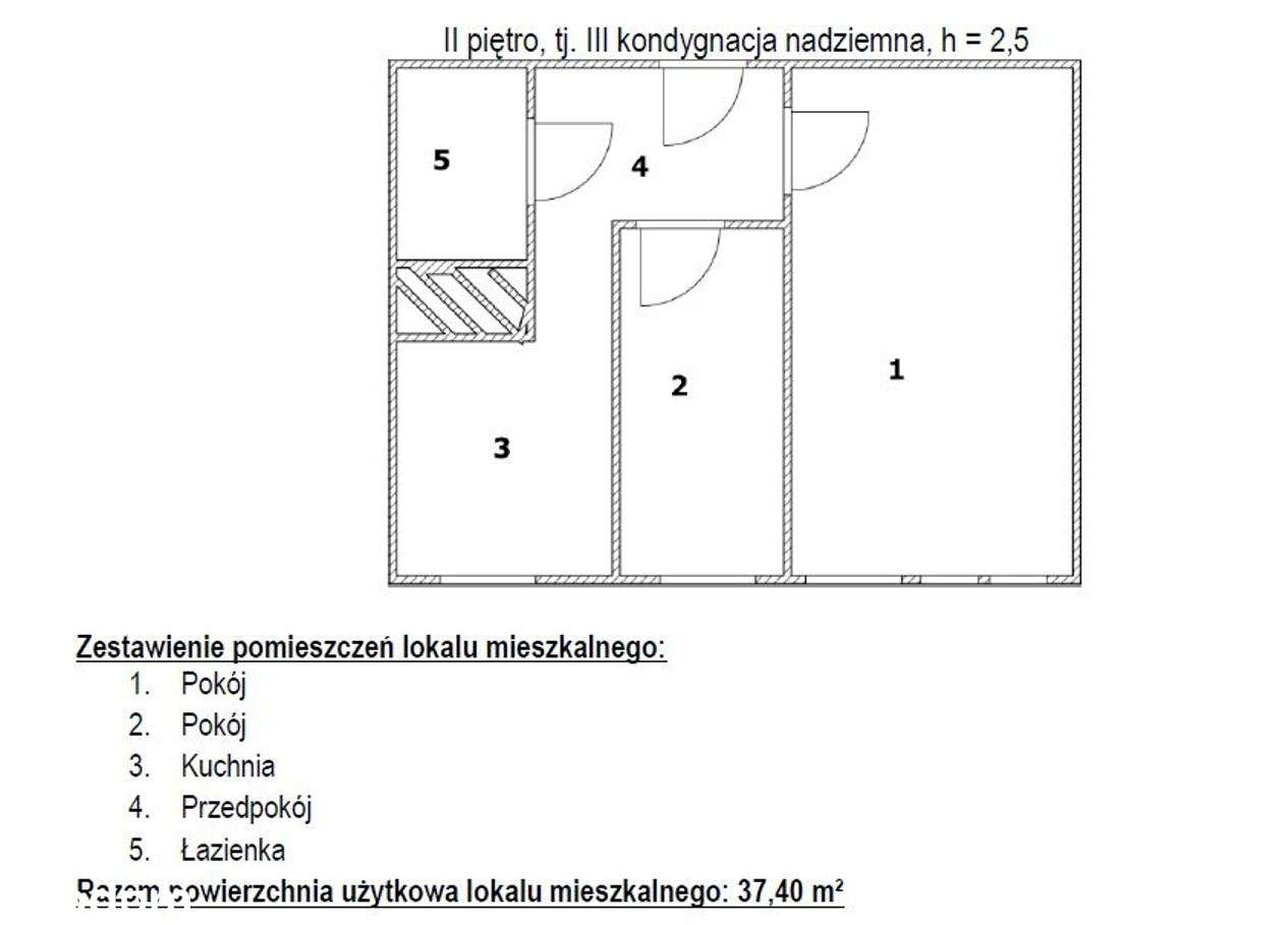 mieszkanie, Osiedle Piastowskie, Nowa Ruda - Pełny obrazek: 3/3