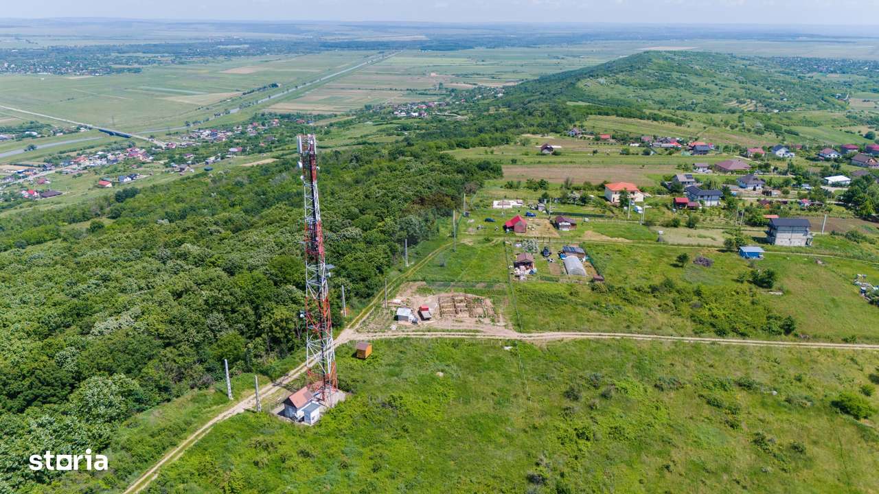 Teren Intravilan comuna Tomești | Priveliște deosebită-3