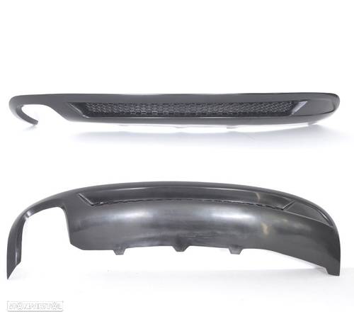 DIFUSOR TRASEIRO PARA AUDI A5 SPORBACK 09-11 LOOK S-LINE - 2