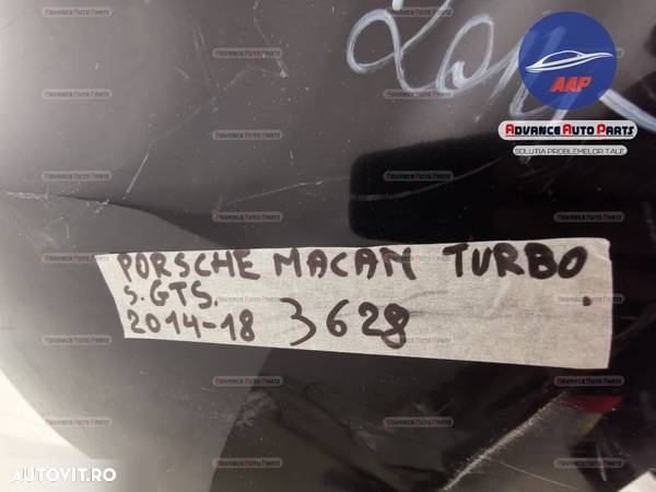 Bara spate Porsche Macan Turbo S GTS 2014-2018 cu senzori originala in stare buna - 7