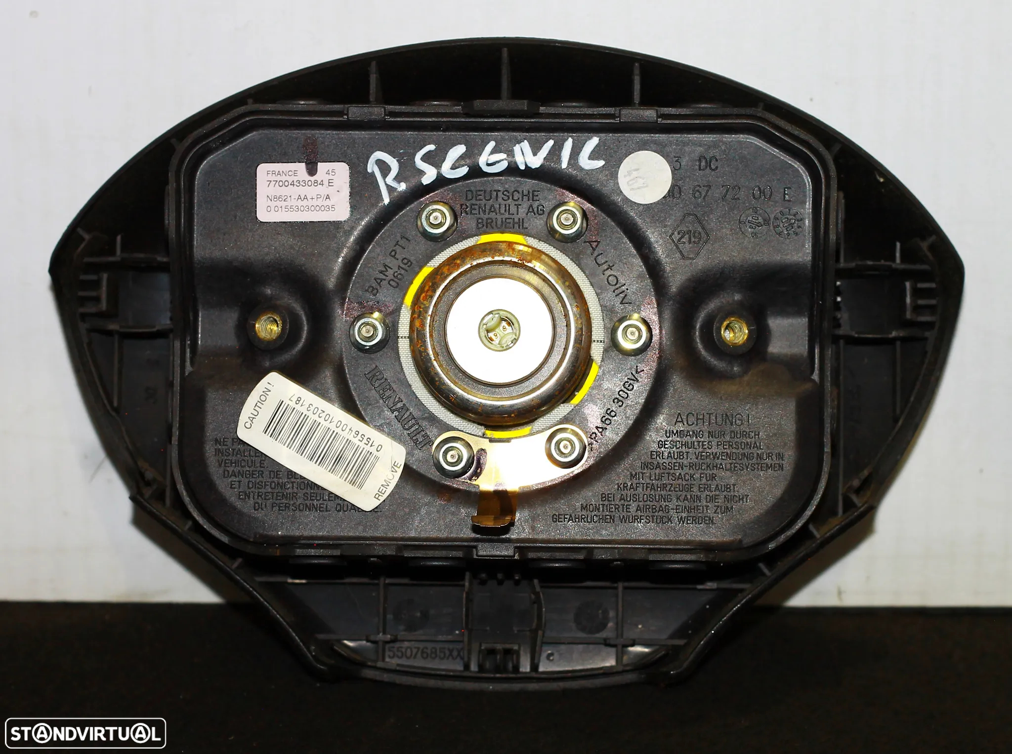 AIRBAG DO VOLANTE RENAULT SCENIC - 3