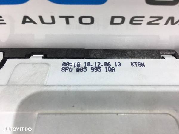 Suport Pahare Cotiera Bancheta Spate Skoda Superb 2 2008 - 2015 Cod Piesa : 8P0 885 995 / 8P0885995 - 2