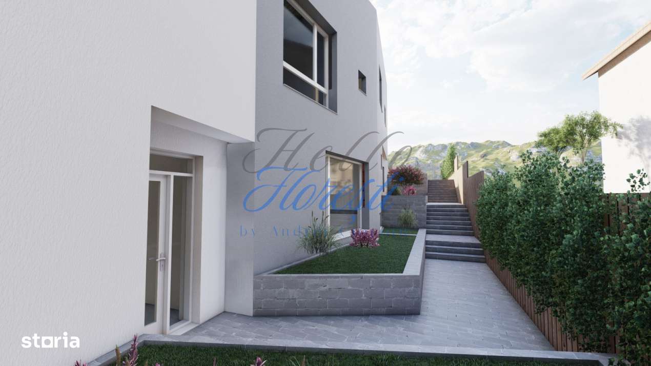 Duplex 5 camere 128 mp, 580 mp teren zona exterior nord Iris - Imagine principală: 5/9