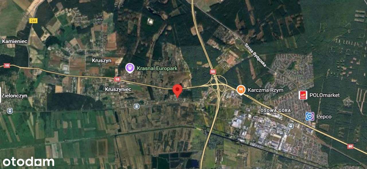 Atrakcyjna działka z WZ Pawłówek, gm. Sicienko - Pełny obrazek: 2/6