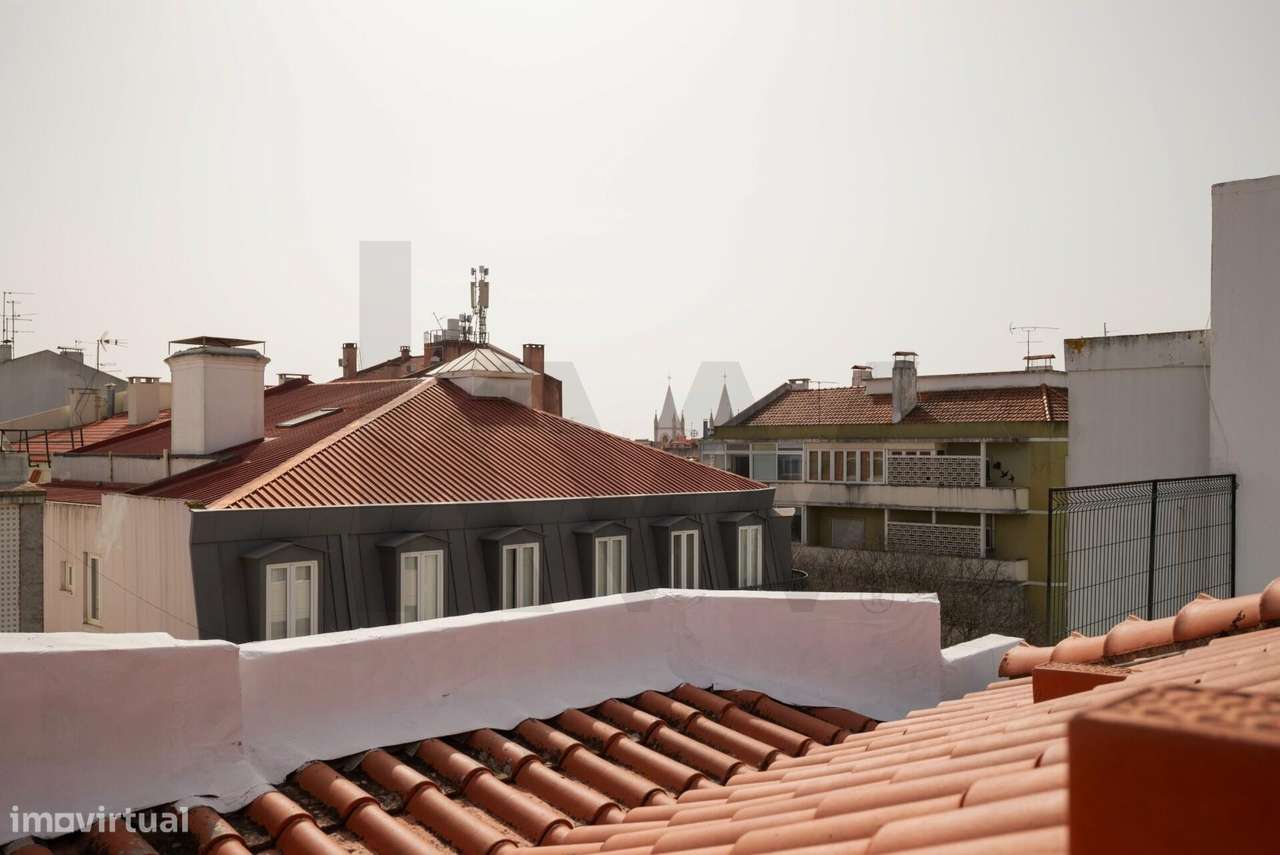 T1 pronto a habitar com estacionamento no centro de Campo de Ourique-22