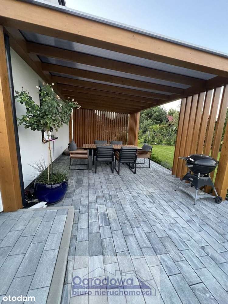 Nowoczesny dom połówka bliźniaka, nowy, idealny-13