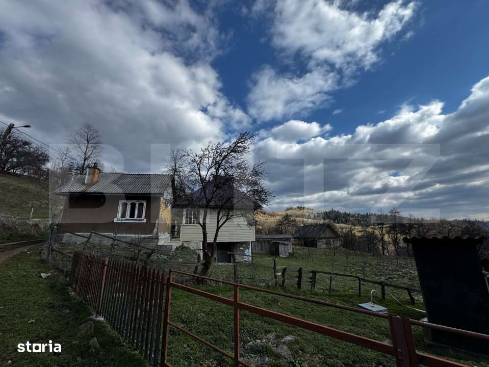 Casa la munte, teren 8324 mp, anexe, zona comuna Bucium - Imagine principală: 1/12