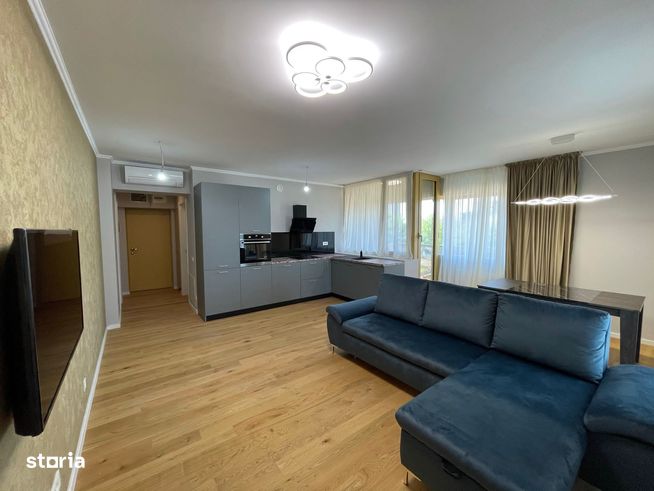Apartament cu 2 camere mobilat modern - Aviatiei Park-0