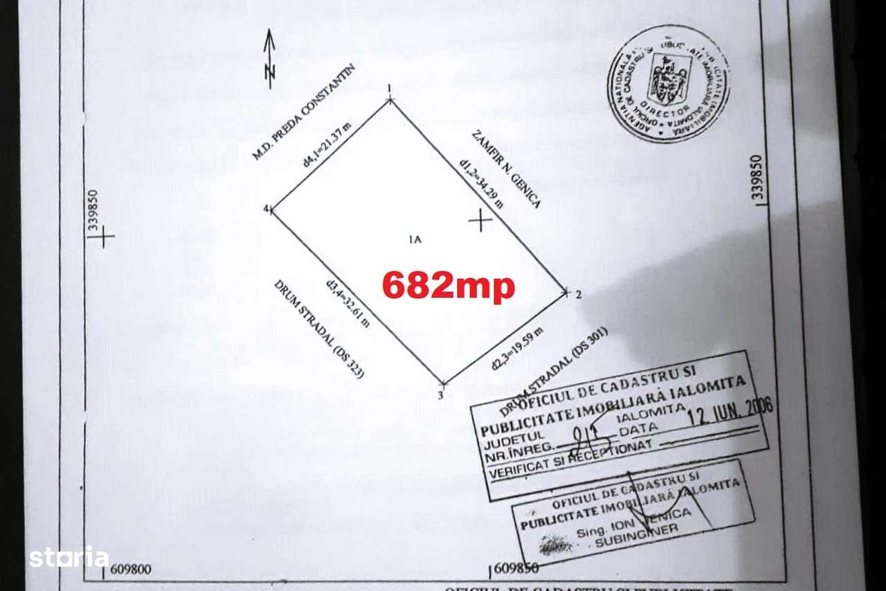 Vanzare teren de COLT 682mp Balta Lilieci Sat Lilieci Sinesti Ialomita-7